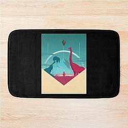 Gift for Movie Fans No Man's Sky Alien Idol Bath Mat