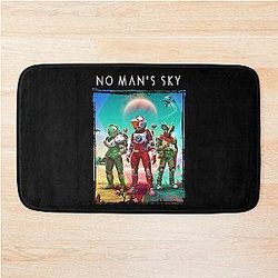 Funny Gifts for No Man's Sky Alien More Than Awesome Bath Mat