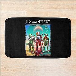 Funny Gifts For No Man's Sky Alien Bath Mat