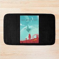 Women Sci Fi No Man's Sky Gifts for the Movie Fan Bath Mat