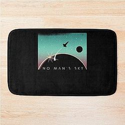 People Call Me Space No Man's Sky Logo Boys Girls Bath Mat