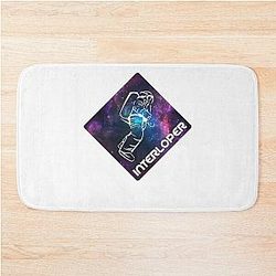 Funny Gifts for Galaxy No Man's Sky Vintage Photo Bath Mat
