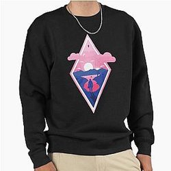 No Mans Sky Vintage Alien Photograp Pullover Sweatshirt