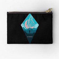 Funny Gifts Sci Fi No Man's Sky Retro Wave Zipper Pouch