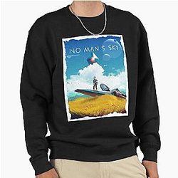 For Men's Sci-Fi No Man's Sky Gift Pullover Sweatshirt