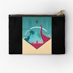 Gift for Movie Fans No Man's Sky Alien IDol Gift for You Zipper Pouch