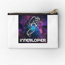 Funny Gift for Sci-Fi No Man's Sky Retro Vintage Zipper Pouch