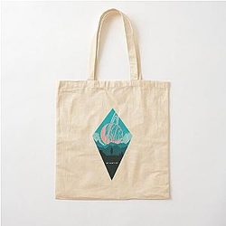 Funny Sci-Fi No Man's Sky Retro Wave Cotton Tote Bag