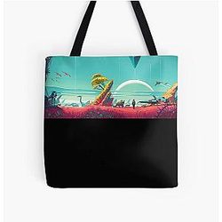 No Man's Sky All Over Print Tote Bag