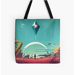 No Man's Sky Horizon All Over Print Tote Bag