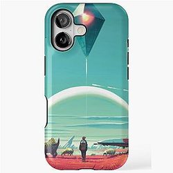 No Man's Sky - Ship and iPhone Tough Case