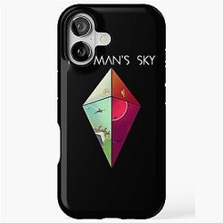 iPhone Case For Women Sci Fi Retro Tough Vintage No Mans Sky