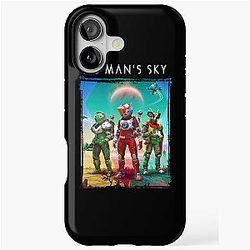 Funny Gifts for No Man's Sky Alien Awesome iPhone Case