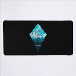 Funny Sci-Fi No Man's Sky Retro Wave Desk Mat