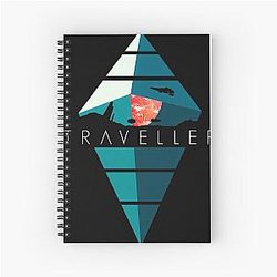 No Man's Sky Traveller Spiral Notebook