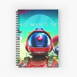 No Man's Sky Galaxy Spiral Notebook