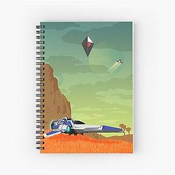 No Man's Spiral Notebook