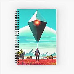 No Man's Sky: Human and Animals Spiral Notebook