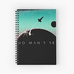 No Man's Sky Spiral Notebook