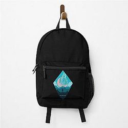 Funny Gift Sci-Fi No Man's Sky Retro Wave Backpack