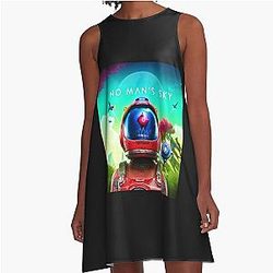 No Man's Sky Games Galaxy A Line Dress