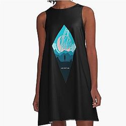 No Man's Sky A-Line Dress