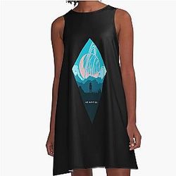 No Man's Sky A-Line Dress