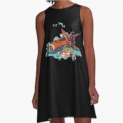 No Man's Sky A Line Dress