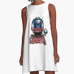 Mens Sky No Gifts A-Line Dress