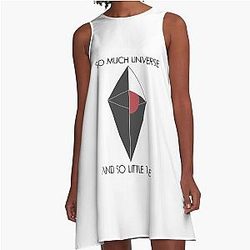 Boy Who Loves No Man's Sky Gift Idea A-Line Dress