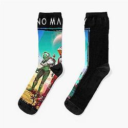 Funny Gifts for No Man's Sky Alien Awesome Socks