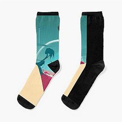 Gift for Movie Fans No Mans Sky Alien Idol Gift for You Socks