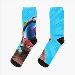 No Man's Sky Blue Socks