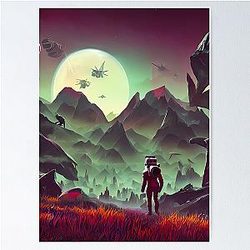 No Man's Sky - A Traveller's Journey Poster