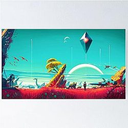 No Man's Sky Game Poster
