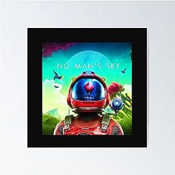 No Man's Sky Game Galaxy Poster