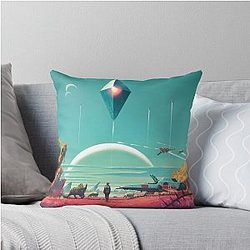 No Man's Sky Horizon Throw Pillow
