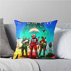 No Man's Sky Throw Pillow