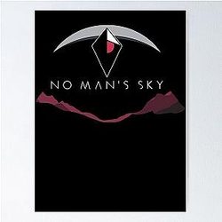 No Man's Sky Alien Idol Gift for You Poster