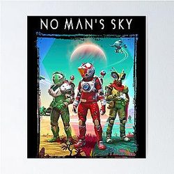 Funny Gifts for No Man's Sky Alien More Than Awesome Poster