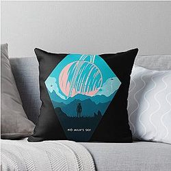 No Man's Sky Throw Pillow