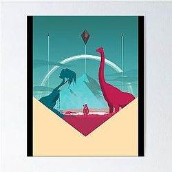 No Man's Sky Alien Idol Gift For You Poster