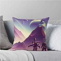 No Man's Sky - A Shared Discovery Throw Pillow