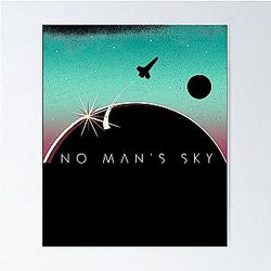 No Man's Sky Trail Poster