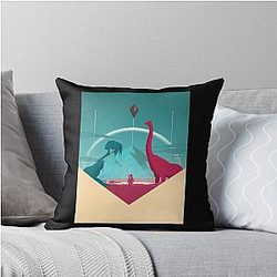 Gift for Movie Fans No Mans Sky Alien Idol Gift Throw Pillow