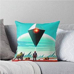No Man's Sky, Human and Animal Throw Pillow
