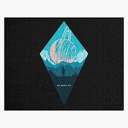 Funny Sci Fi No Man's Sky Retro Jigsaw Puzzle