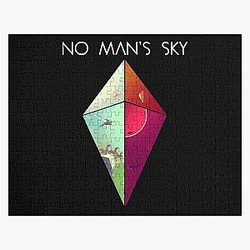 Gifts For Women Sci-Fi No Man's Sky Retro Vintage Jigsaw Puzzle