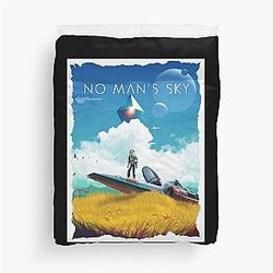 Mens Sci Fi No Mans Sky Gift for You Duvet Cover
