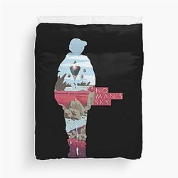 Mens Galaxy No Sky Lucky Gift Duvet Cover